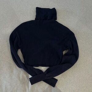 Navy blue Turtleneck Sweater